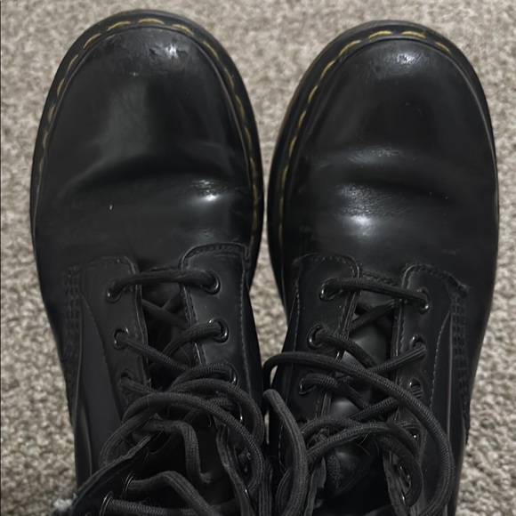 Dr. Martens Black Leather Boots - Picture 5 of 5